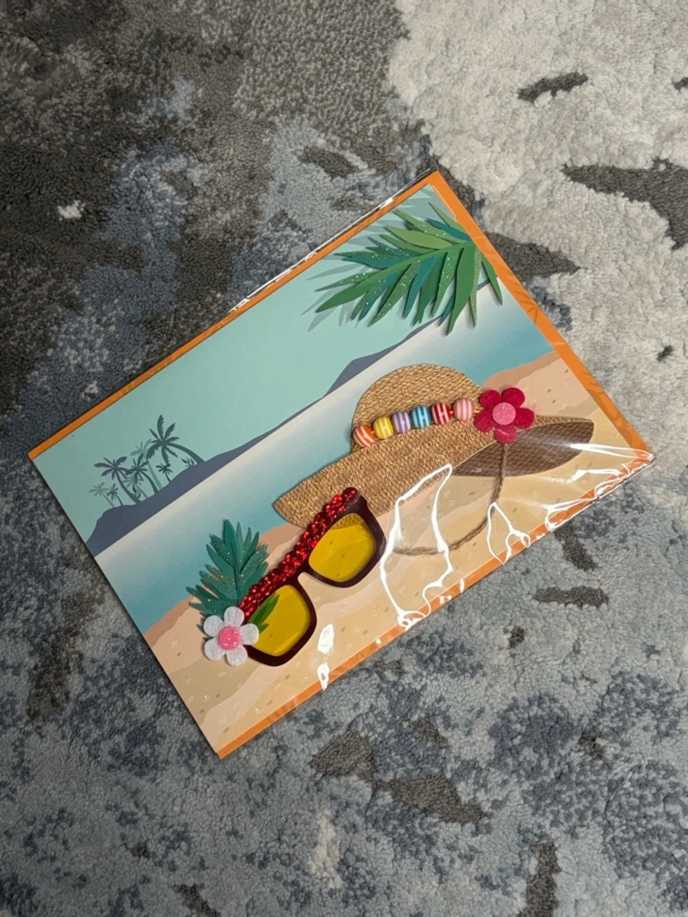 ❤️$3 Burgoyne Blank Summer Themed Greeting Card